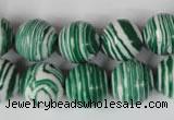 CTU1130 15.5 inches 14mm round synthetic turquoise beads wholesale