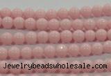 CTU1501 15.5 inches 4mm round synthetic turquoise beads