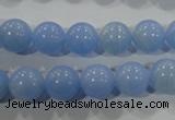 CTU1733 15.5 inches 8mm round synthetic turquoise beads