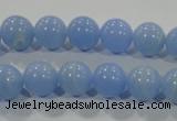 CTU1734 15.5 inches 10mm round synthetic turquoise beads