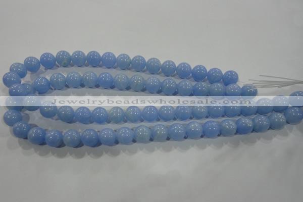 CTU1734 15.5 inches 10mm round synthetic turquoise beads