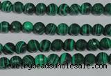 CTU1822 15.5 inches 6mm faceted round synthetic turquoise beads