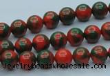 CTU215 16 inches 8mm round imitation turquoise beads wholesale