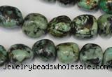 CTU2472 15.5 inches 12*13mm nuggets African turquoise beads wholesale