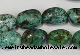 CTU2473 15.5 inches 13*18mm nuggets African turquoise beads wholesale