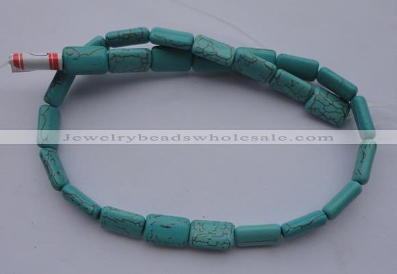 CTU25 15.5 inches 18*25mm rectangle blue turquoise beads Wholesale