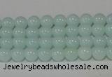 CTU2563 15.5 inches 4mm round synthetic turquoise beads