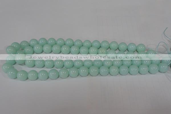 CTU2567 15.5 inches 12mm round synthetic turquoise beads