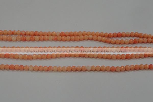 CTU2630 15.5 inches 3mm round synthetic turquoise beads