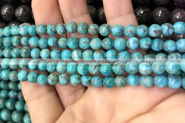 CTU3011 15.5 inches 6mm round South African turquoise beads