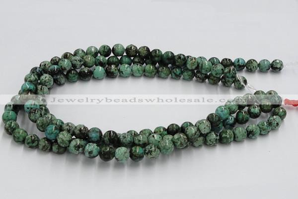 CTU400 15.5 inches 10mm round African turquoise beads wholesale