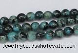 CTU426 15.5 inches 6mm round African turquoise beads wholesale