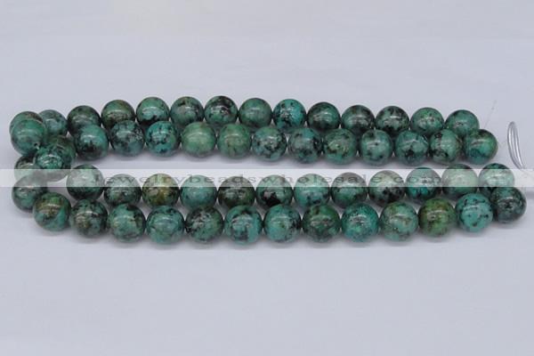 CTU430 15.5 inches 14mm round African turquoise beads wholesale