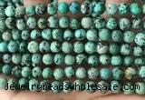 CTU581 15.5 inches 6mm round natural african turquoise beads