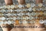 CTZ12 15.5 inches 8mm round natural topaz gemstone beads