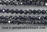 CTZ609 15.5 inches 3mm faceted round terahertz beads wholesale