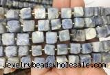 CUBS79 15 inches 8 - 9mm cube kyanite gemstone beads wholesale