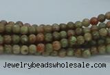 CUG01 15.5 inches 4mm round unakite gemstone beads wholesale