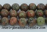 CUG03 15.5 inches 10mm round unakite gemstone beads wholesale