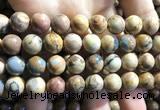 CVJ06 15.5 inches 14mm round venus jasper beads wholesale