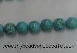 CWB556 15.5 inches 8mm round howlite turquoise beads wholesale