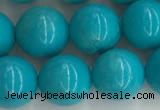 CWB853 15.5 inches 10mm round howlite turquoise beads wholesale