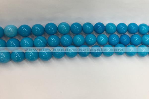 CWB859 15.5 inches 8mm round howlite turquoise beads wholesale