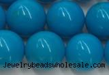 CWB860 15.5 inches 10mm round howlite turquoise beads wholesale