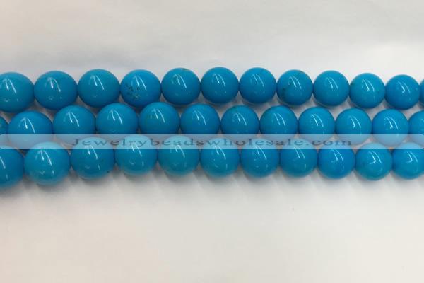 CWB860 15.5 inches 10mm round howlite turquoise beads wholesale