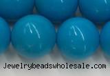 CWB861 15.5 inches 12mm round howlite turquoise beads wholesale