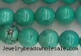 CWB864 15.5 inches 6mm round howlite turquoise beads wholesale