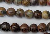 CWJ273 15.5 inches 10mm round wood jasper gemstone beads wholesale