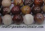 CWJ404 15.5 inches 12mm round wood jasper gemstone beads wholesale