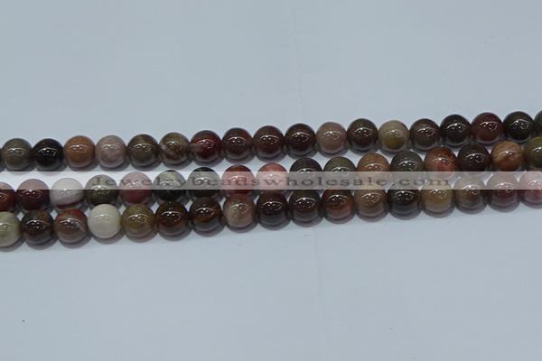 CWJ503 15.5 inches 10mm round Xinjiang wood jasper beads wholesale