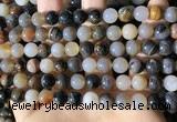 CWJ570 15.5 inches 8mm round Arizona petrified wood jasper beads