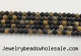 CWJ581 15.5 inches 7mm round wooden jasper beads wholesale