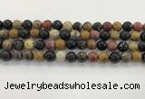 CWJ582 15.5 inches 9mm round wooden jasper beads wholesale