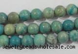 CXH102 15.5 inches 8mm round dyed Xiang He Shi gemstone beads