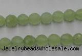 CXJ102 15.5 inches 8mm faceted round New jade beads wholesale