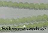 CXJ151 15.5 inches 6mm faceted round New jade beads wholesale