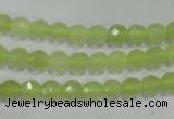 CXJ161 15.5 inches 6mm faceted round New jade beads wholesale