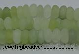 CXJ311 15.5 inches 5*8mm rondelle matte New jade beads wholesale