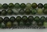 CXJ400 15.5 inches 4mm round Xinjiang jade beads wholesale