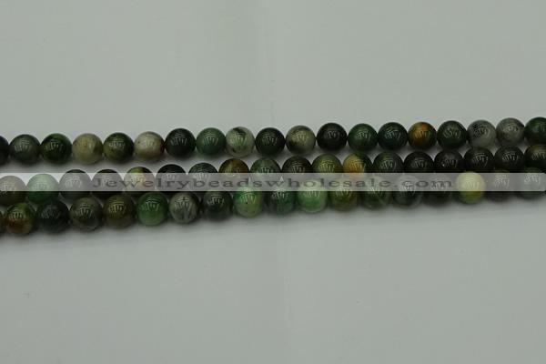 CXJ402 15.5 inches 8mm round Xinjiang jade beads wholesale