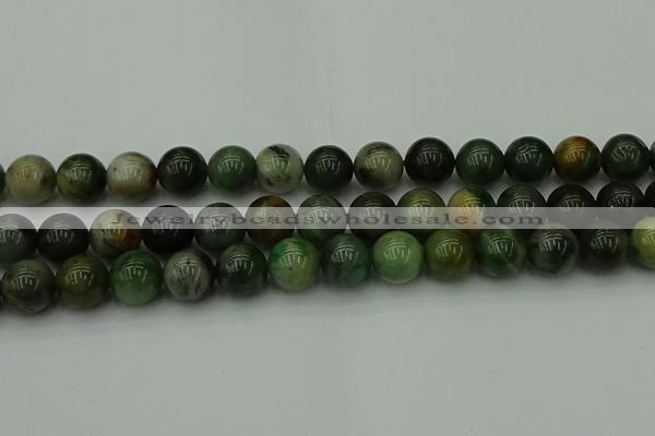 CXJ405 15.5 inches 14mm round Xinjiang jade beads wholesale