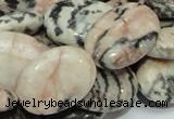 CZJ09 16 inches 18*25mm oval zebra jasper gemstone beads Wholesale