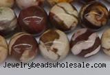 CZJ272 15.5 inches 8mm round zebra jasper beads wholesale