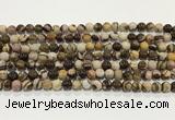 CZJ420 15.5 inches 4mm round Australian zebra jasper beads wholesale