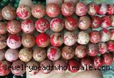 DEBS08 15 inches 12mm round sea sediment Jasper beads wholesale