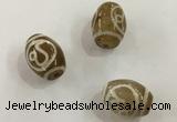 DZI300 10*14mm drum tibetan agate dzi beads wholesale